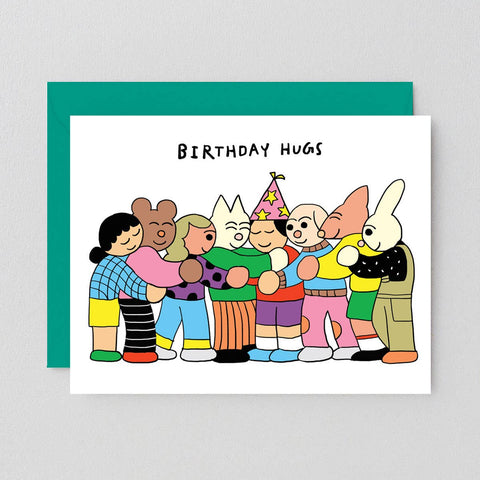 Greeting Card- Birthday hugs