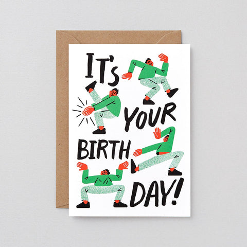 Greeting Card - Birthday Dance