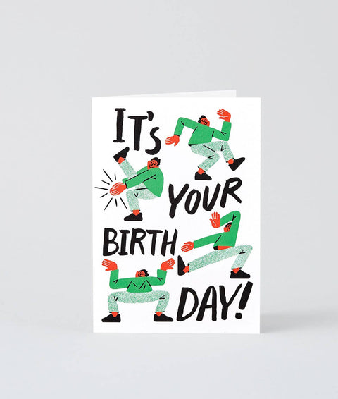 Greeting Card - Birthday Dance
