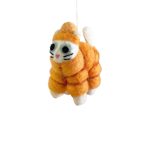 Ornament Cat con chaqueta Lee