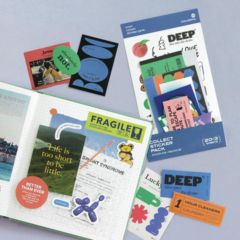 Collect Sticker 02 Colorful