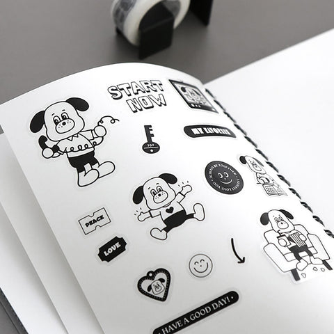 Sticker collecting book