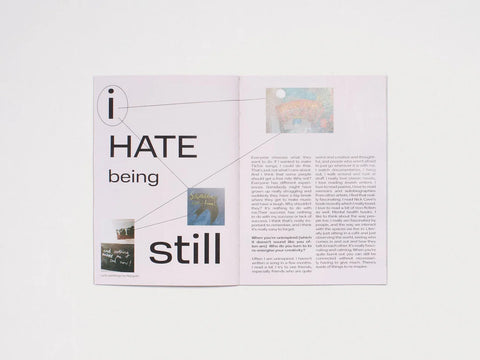 TUMMY ACHE MAGAZINE VOL.3, THE LAZY ISSUE