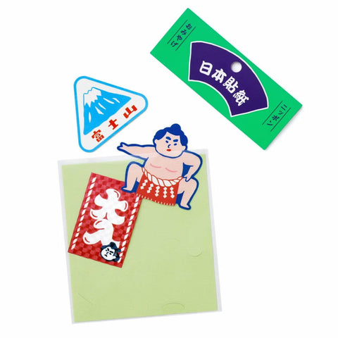 Die Cut Sticker with Japanese motifs - 3 pcs