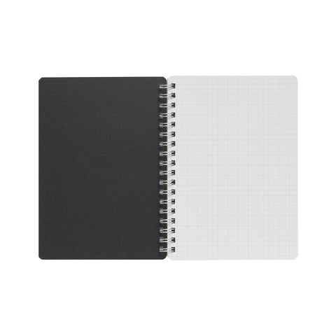 Wirebound Notebook B6 Grid