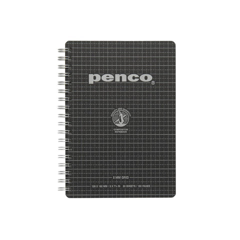 Wirebound Notebook B6 Grid