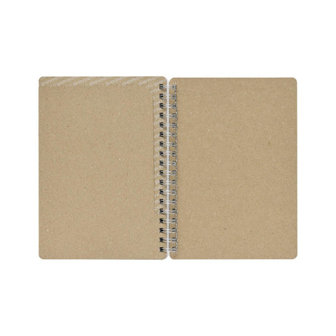 Wirebound Notebook B6 Grid