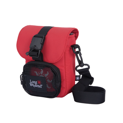 Crossbody Camera Pouch - Chilly Red