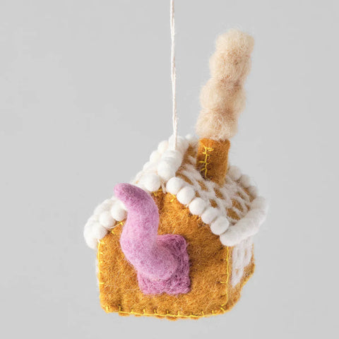 Ornament Cat Gretel casita de jengibre