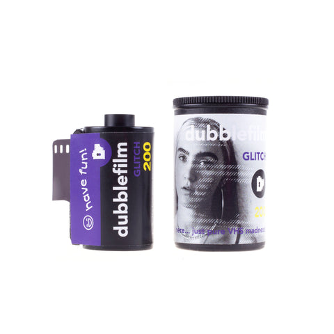 GLITCH black & white 35mm film