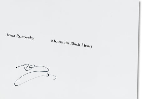 Mountain Black Heart - Irina Rozovsky