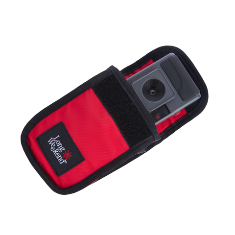 Long Weekend Camera Pouch - Chilly Red