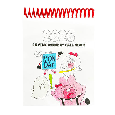 Jumbo Press - Crying monday 2026 calendar