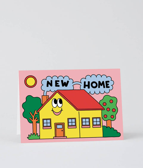 Greeting Card - New Home Happy