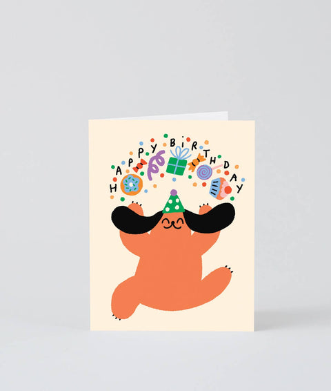 Happy Birthday Sweets Kids Greeting Card
