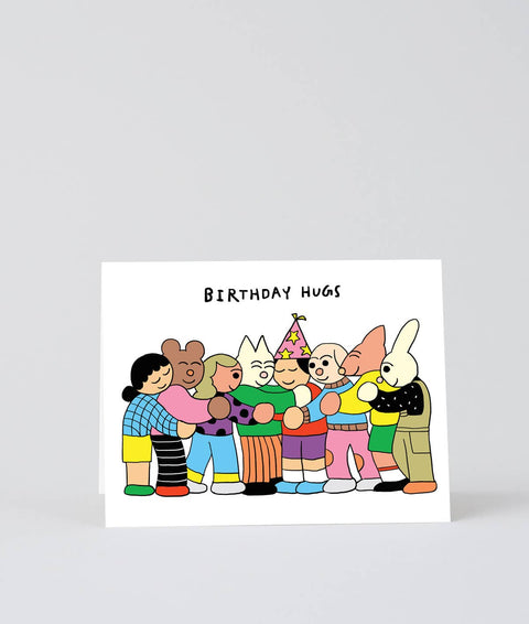 Greeting Card- Birthday hugs