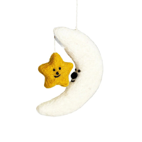Ornament Luna y estrella
