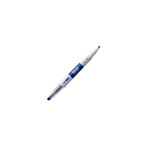 Pen with 'DUO' branding on a white background