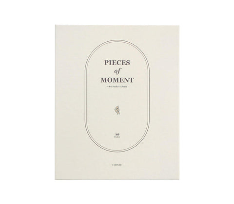 Iconic Moment Pocket Album 160 pockets (4x6) - Pieces of moment