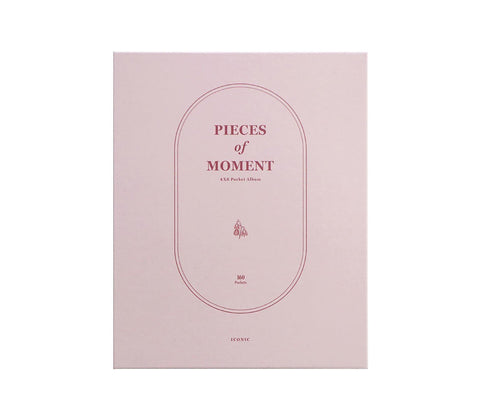 Iconic Moment Pocket Album 160 pockets (4x6) - Pieces of moment