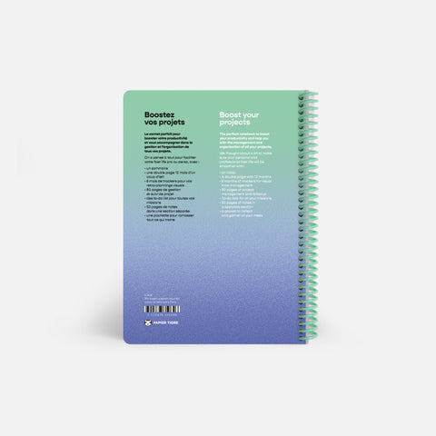 Projects Notebook Papier Tigre
