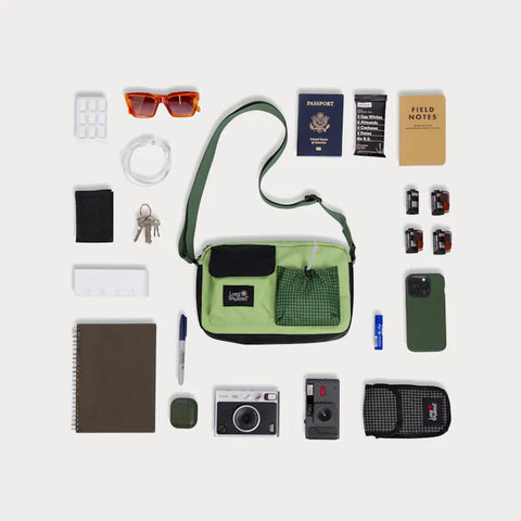 Long Weekend Santa Fe Shoulder Bag - Moss