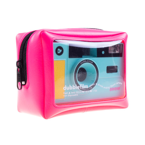 SHOW camera turquoise - 35mm reusable camera with flash
