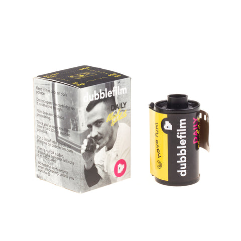 SHOW turquesa - Cámara reutilizable de 35 mm con flash