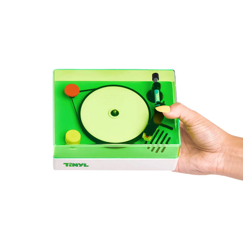 Mini tocadiscos Tinyl NEO LOOP – Tocadiscos portátil de 3 pulgadas con Bluetooth