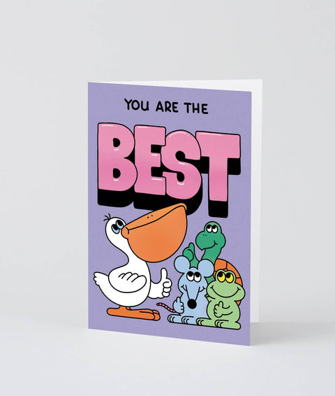 Greeting Card - You are the best