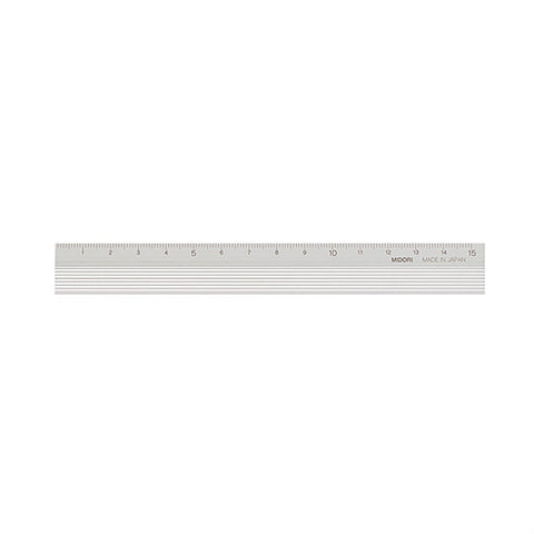 Midori Aluminum Ruler 15cm