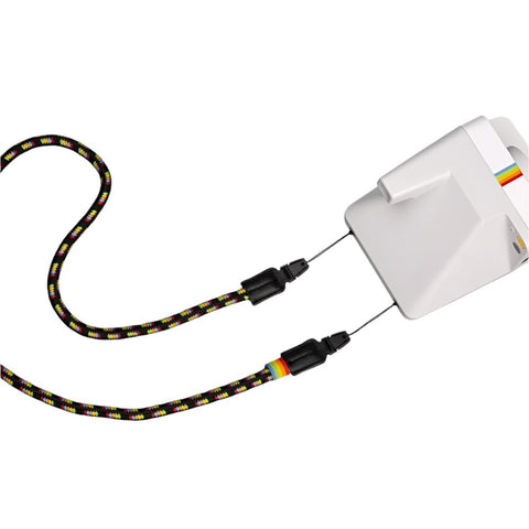 Polaroid Camera Strap Round Rainbow