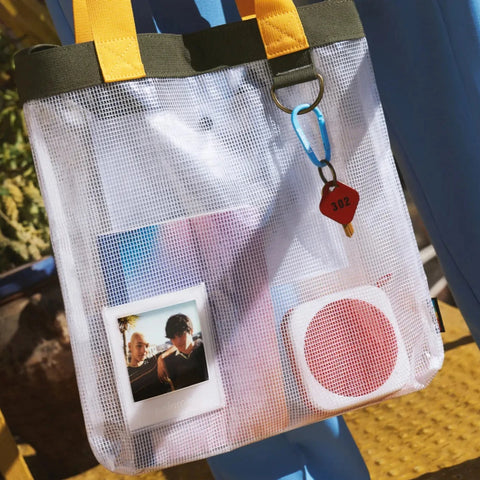 Polaroid Ripstop Tote Bag Clear