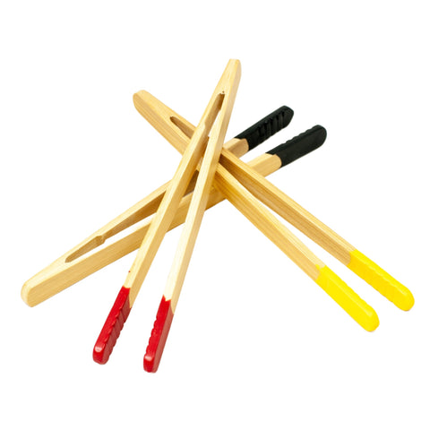 Pinzas de Bambú con extremos de colores
