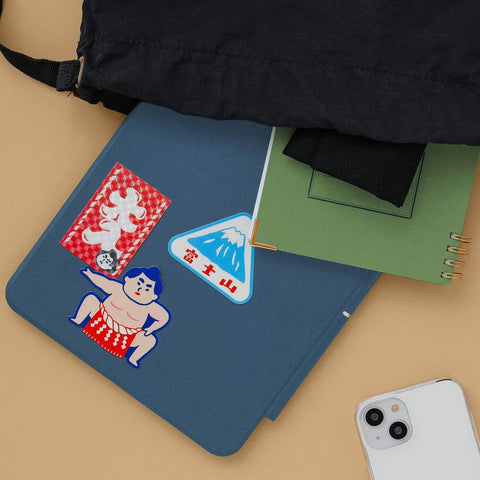 Die Cut Sticker with Japanese motifs - 3 pcs