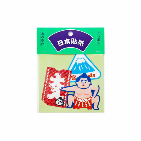 Die Cut Sticker with Japanese motifs - 3 pcs