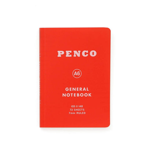 Soft PP Notebook A6 RED by Penco