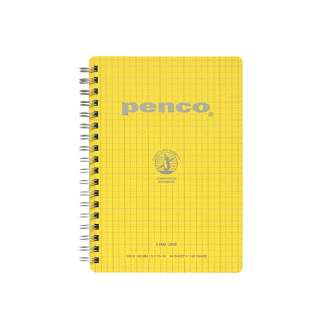 Wirebound Notebook B6 Grid