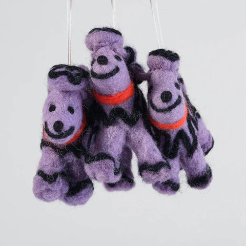 Ornament Dog Fleur Poodle