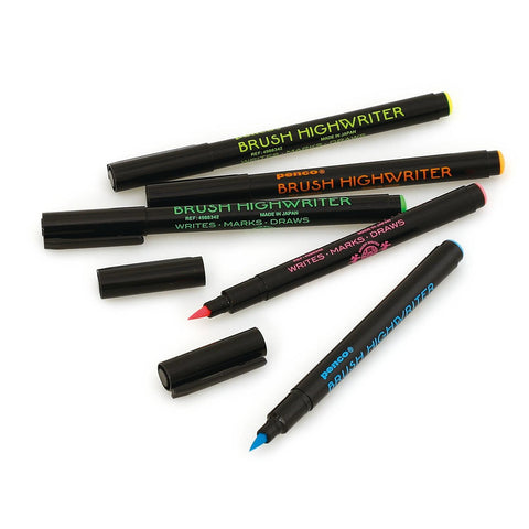 Highlighter Brush Pen Set