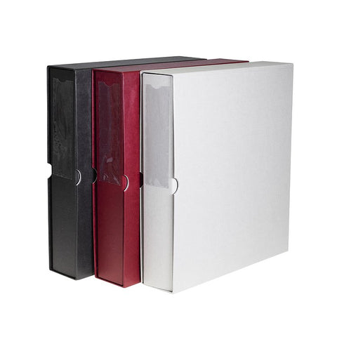 FOTOIMPEX Archival binder for 200 sheets with dust protection box black