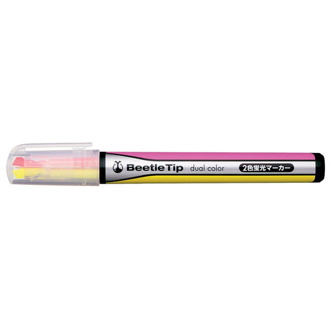 Beetle Tip Dual Color Marker by KOKUYO