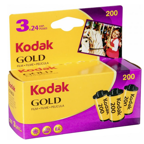 Kodak Gold 200 24 exp. (Pack of 3)