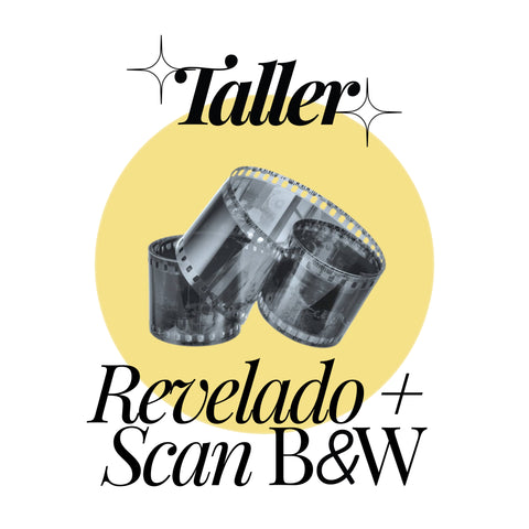 Revelado en Blanco y Negro + Escaneado