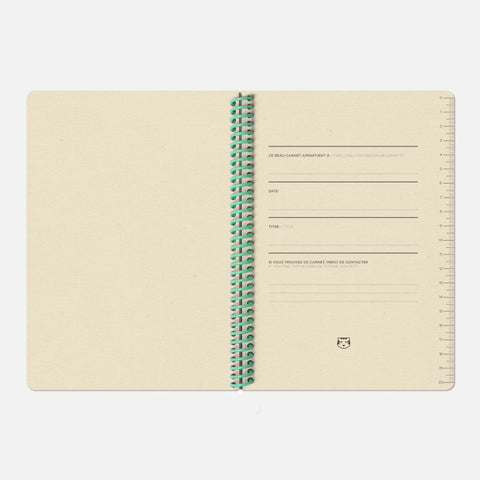 Notebook Papier Tigre A5 - Toilé