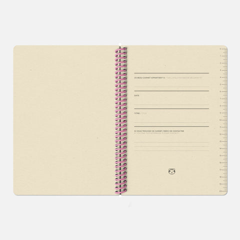 Notebook Papier Tigre A5 - Toilé