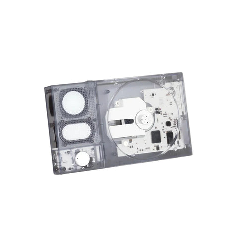 Electronic component on a gray background