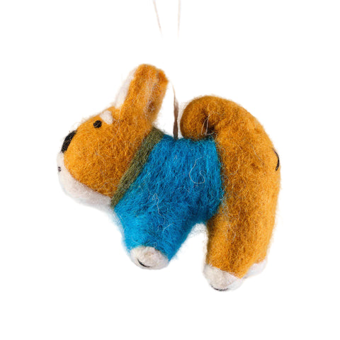 Shishi, Shiba Dog Felt Hanging Decoration