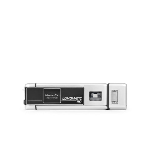 Lomomatic 110 Camera & Flash - Metal