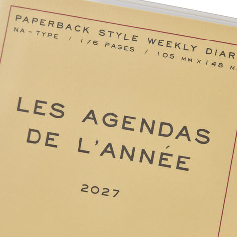 2027 Diary Poche A6